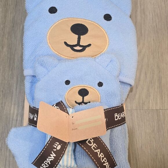 BearPaw A Beary Fun Bathtime Hooded Towel Set - Picture 3 of 4